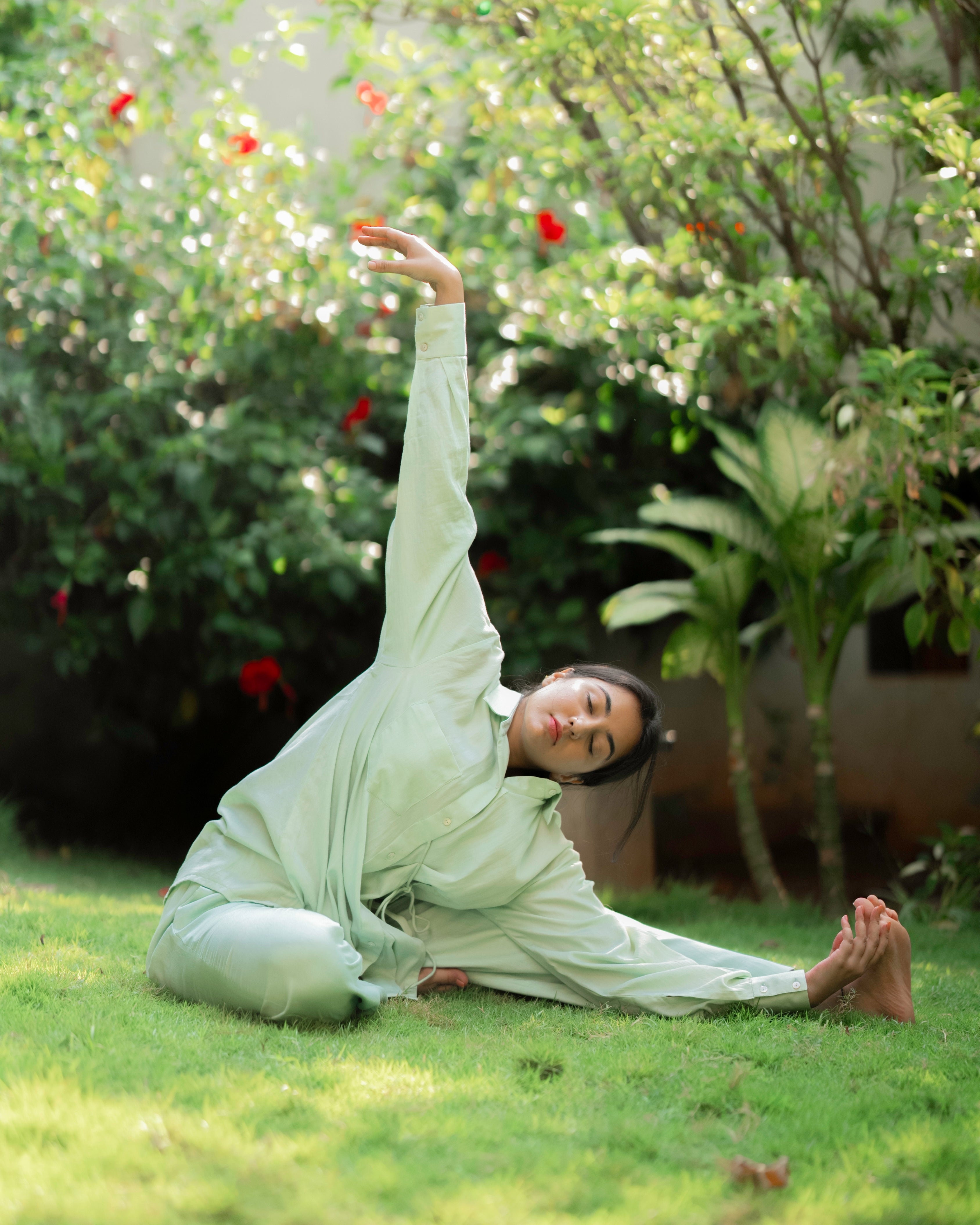 ARCĀ SHIRT WITH AMITĀ PANTS