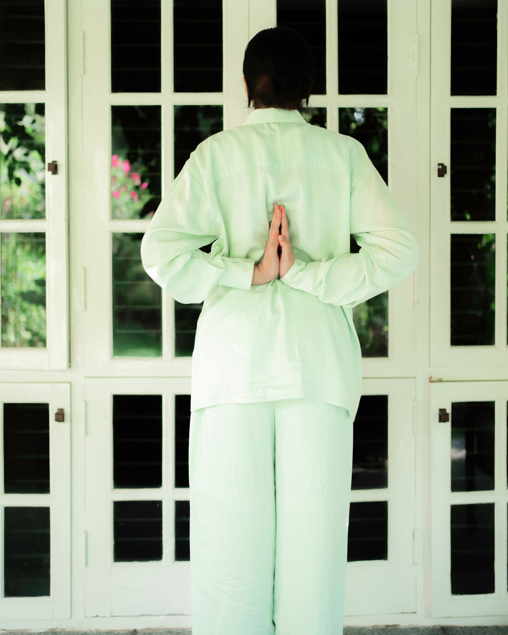 ARCĀ SHIRT WITH AMITĀ PANTS