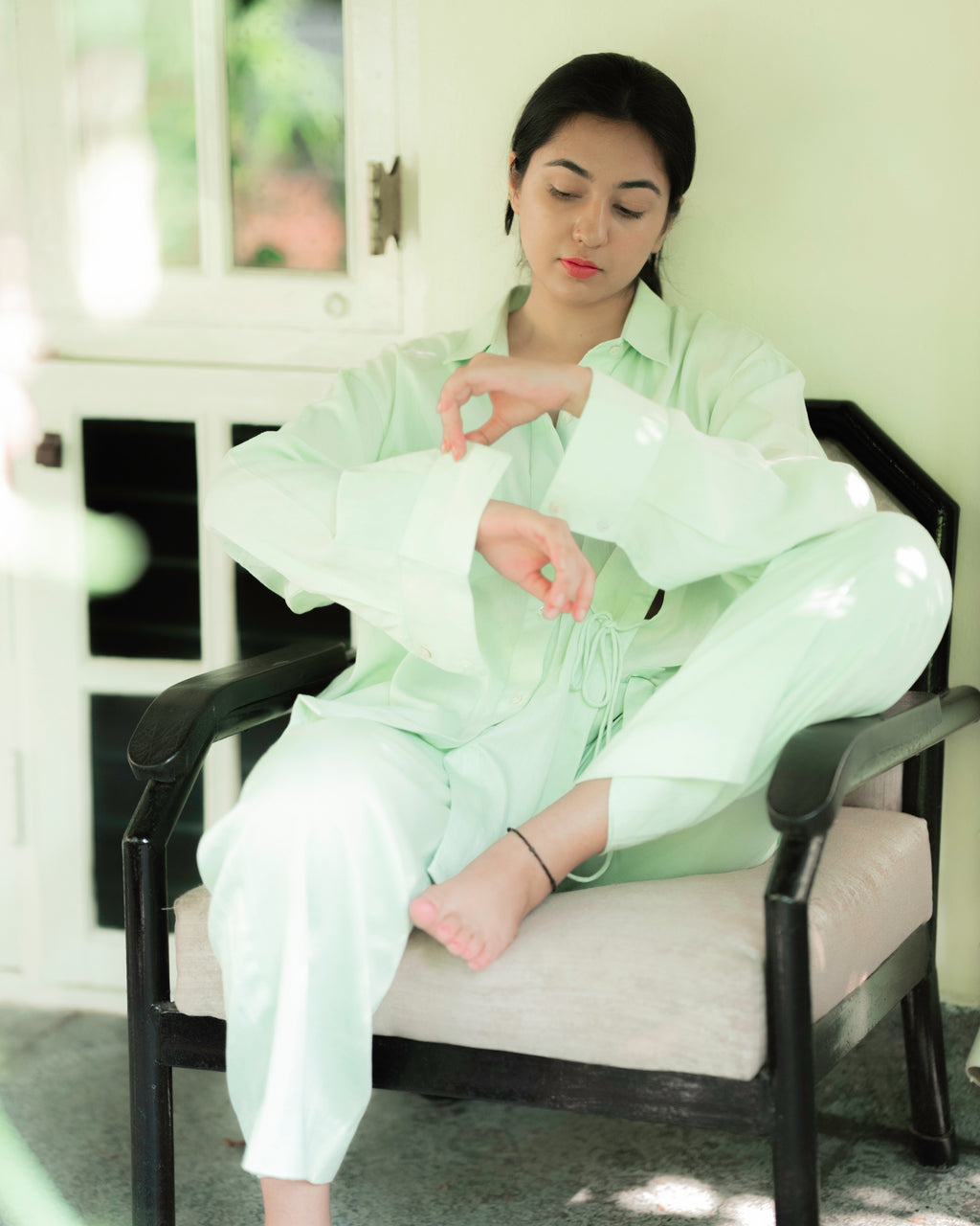 ARCĀ SHIRT WITH AMITĀ PANTS