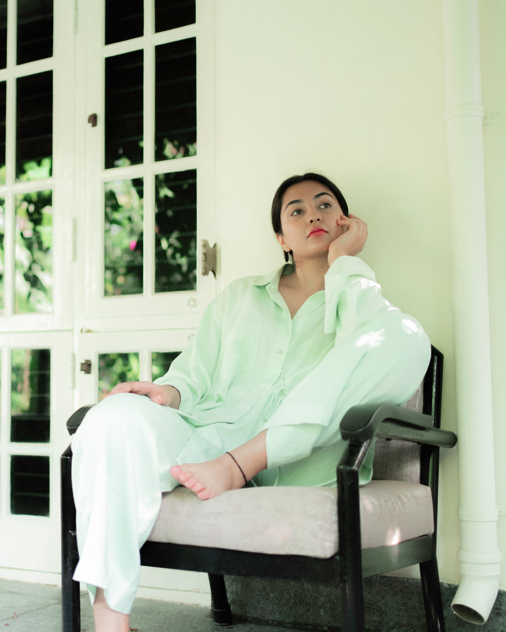 ARCĀ SHIRT WITH AMITĀ PANTS