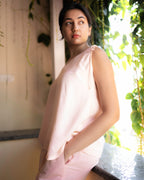 AÑJĪ TOP WITH AŚANI PANTS