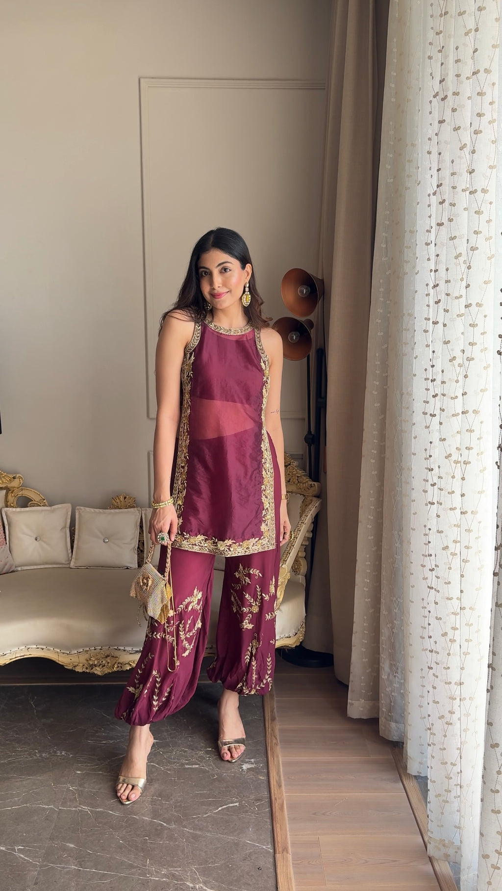 Firoja Ballon Pants Set