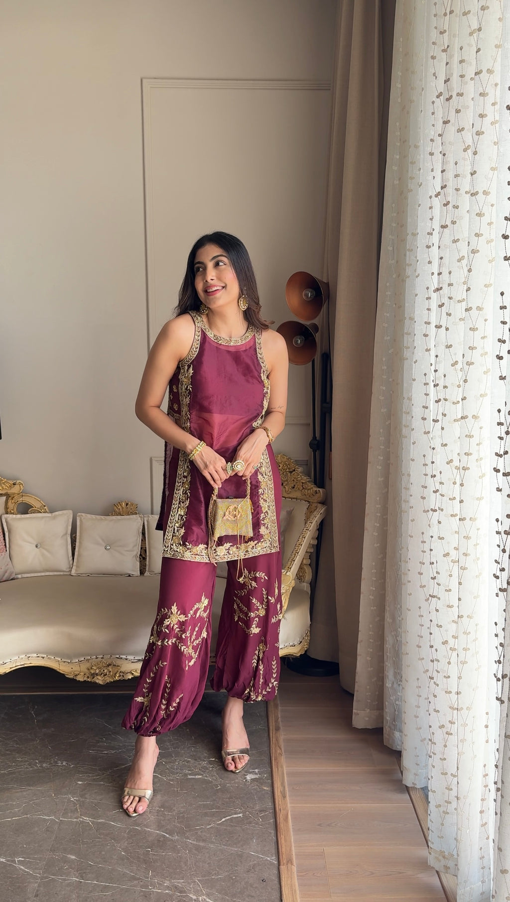 Firoja Ballon Pants Set