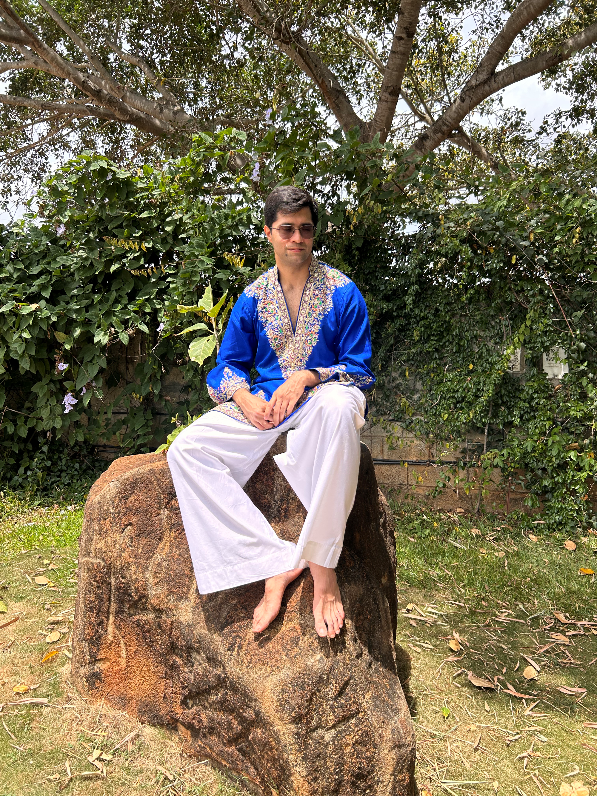 Blue Kurta Set