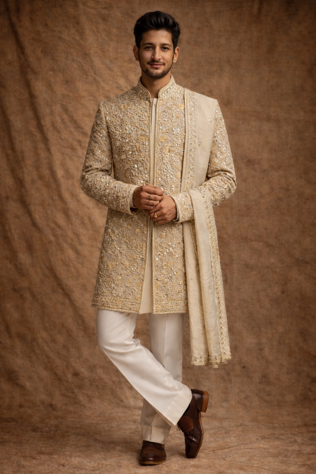 Ivory Imperial Sherwani