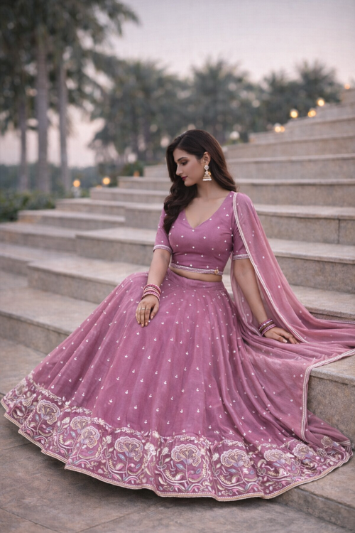 Alva Pearl Lehenga