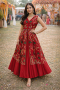 Tove Garden Indo-western Jacket-Skirt Set