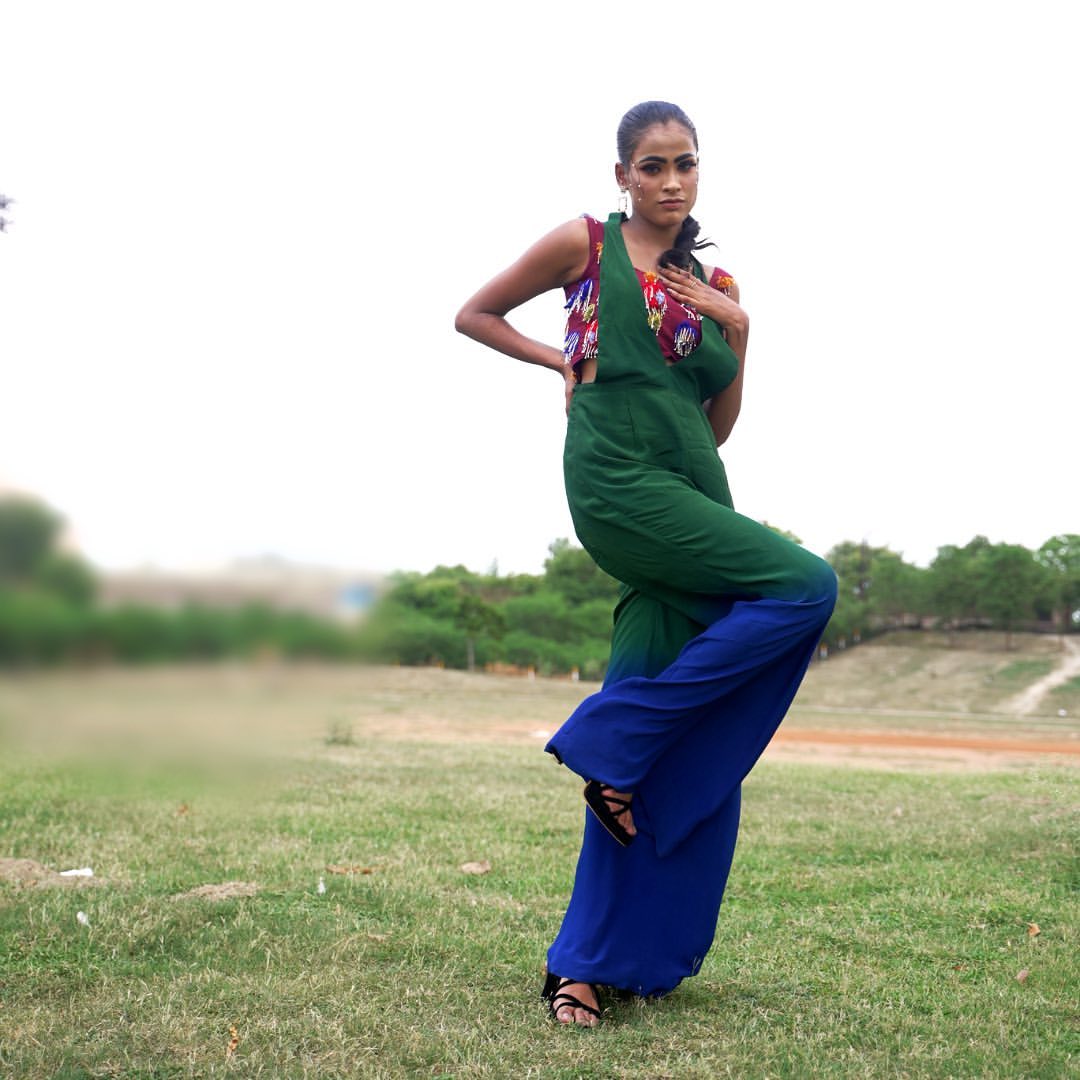 SHEZA JUMPSUIT WITH SAIRA BUSTIER