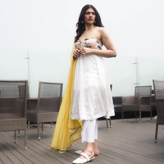IHITA ANARKALI SET