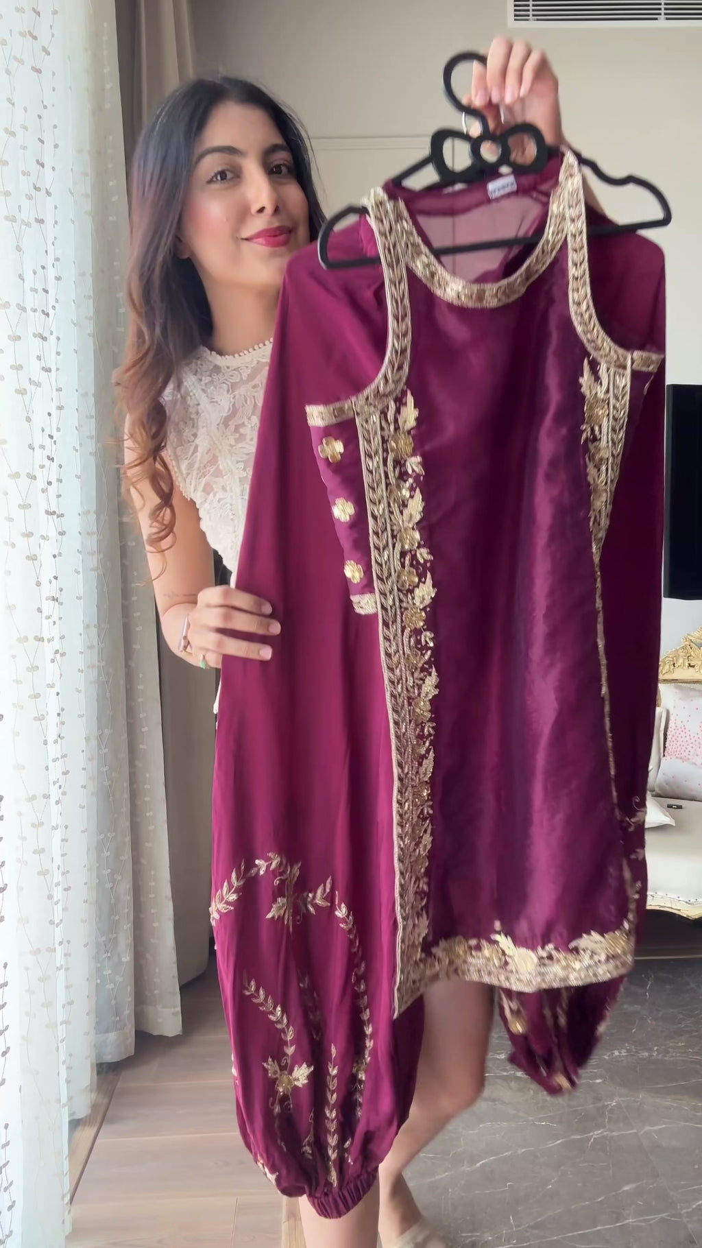 Firoja Ballon Pants Set