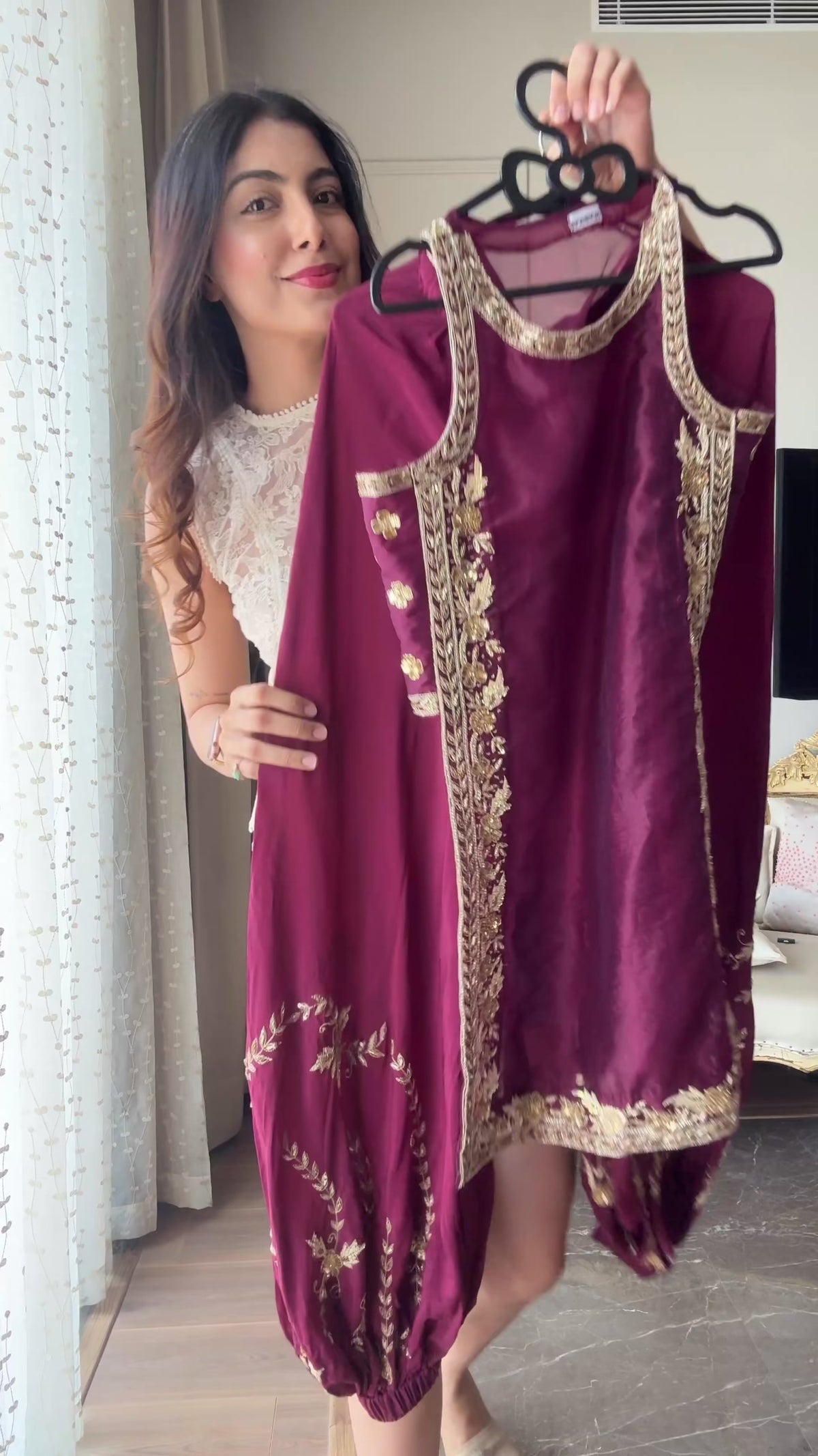 Firoja Ballon Pants Set